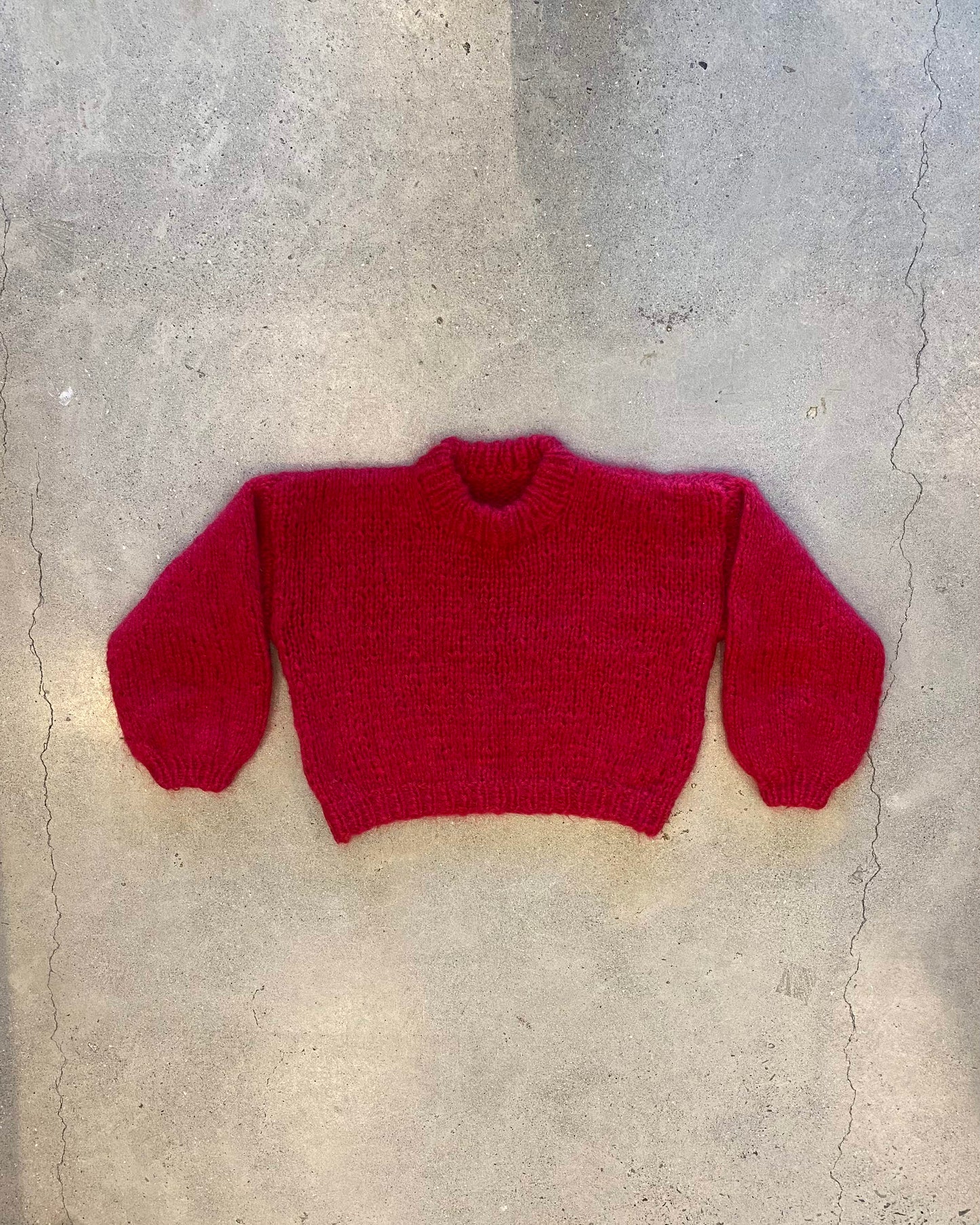 Raffaella Jumper in Ruby (PREORDER)