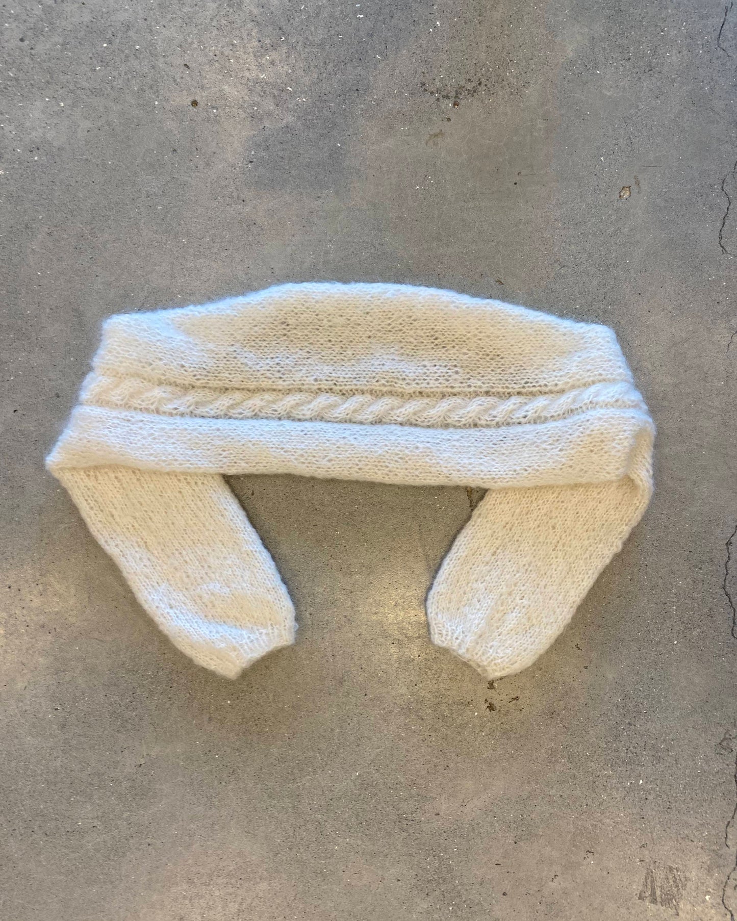 Giovanna Bolero in Cream Cable