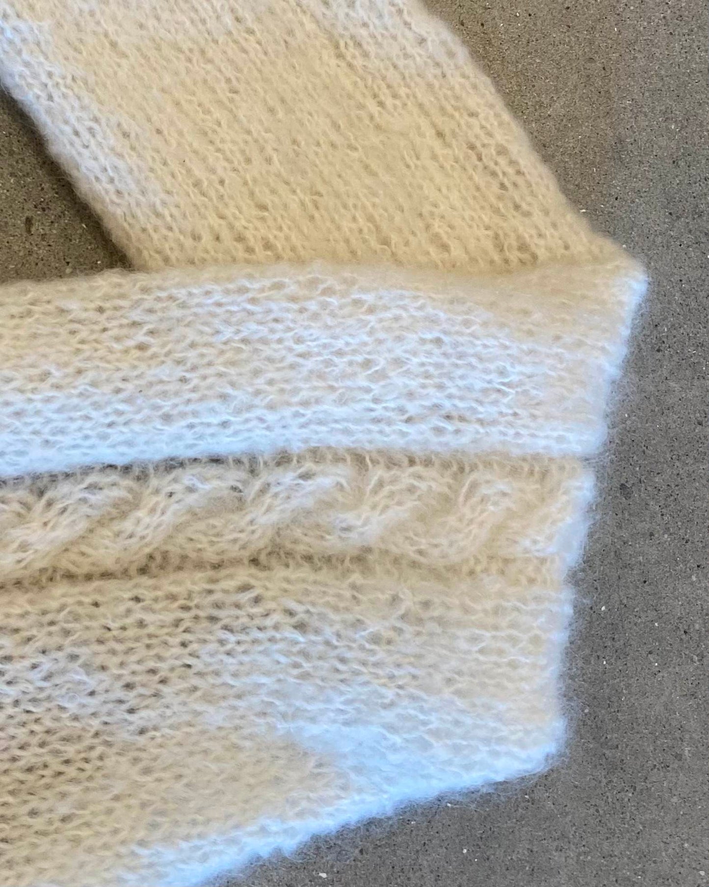 Giovanna Bolero in Cream Cable