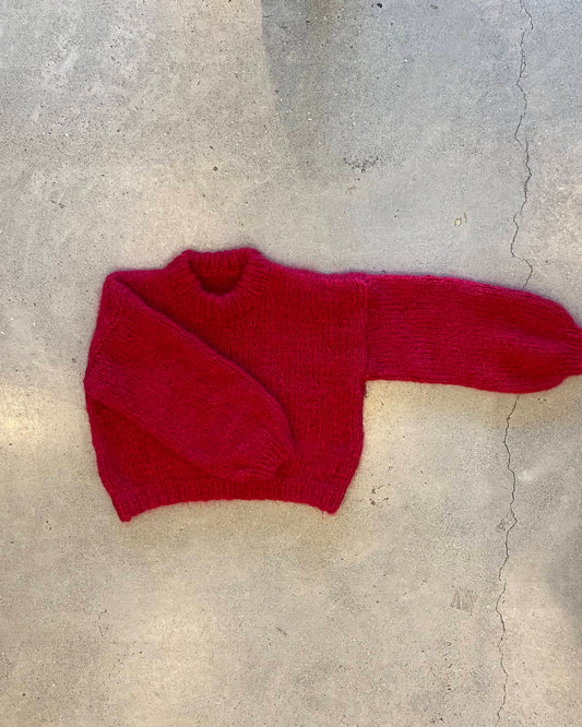 Raffaella Jumper in Ruby (PREORDER)