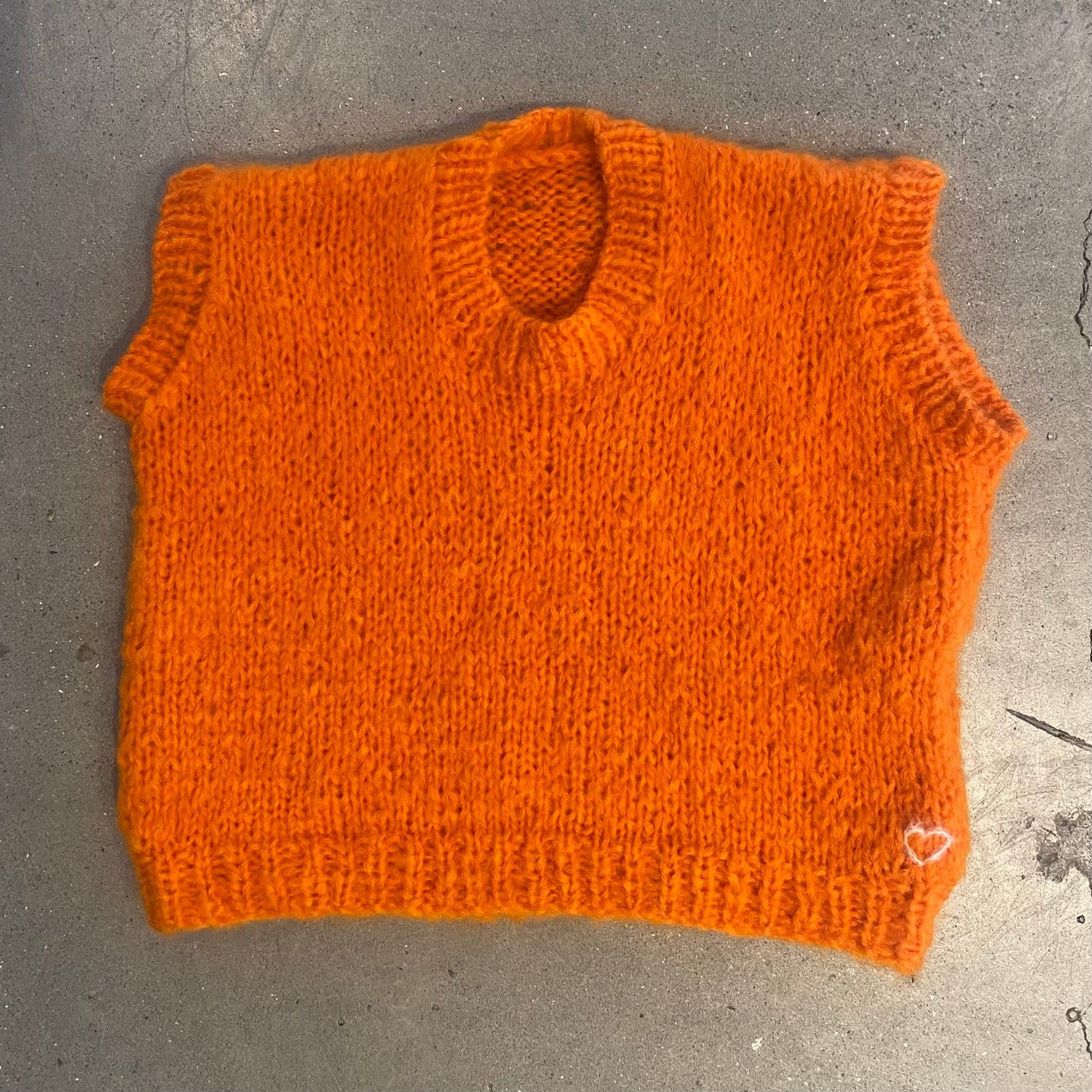 Zetta Vest in Orange