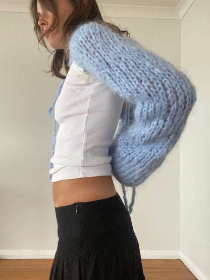 Allegra Sleeves in Sky