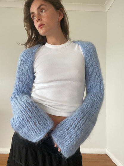 Allegra Sleeves in Sky