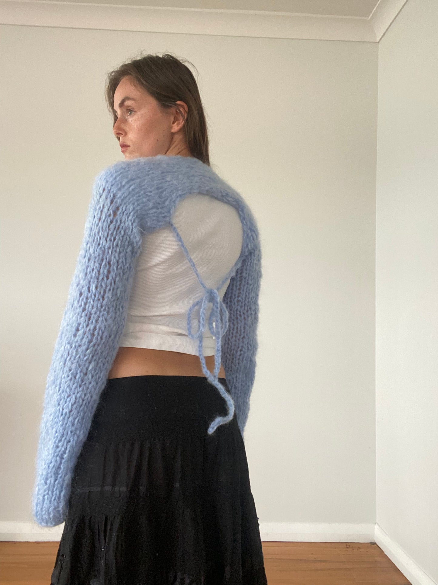 Allegra Sleeves in Sky